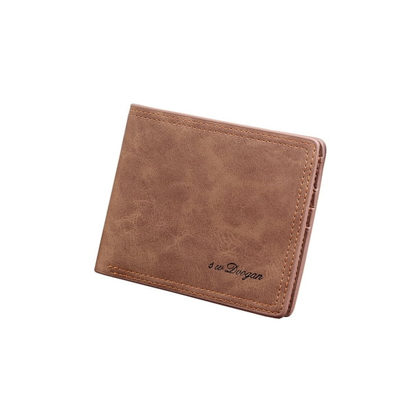 New Men's Leather Bifold ID Card Holder Purse Wallet Billfold Handbag Clutch New Men's Leather Bifold ID Card Holder Purse Wallet Billfold Handbag Clutch
